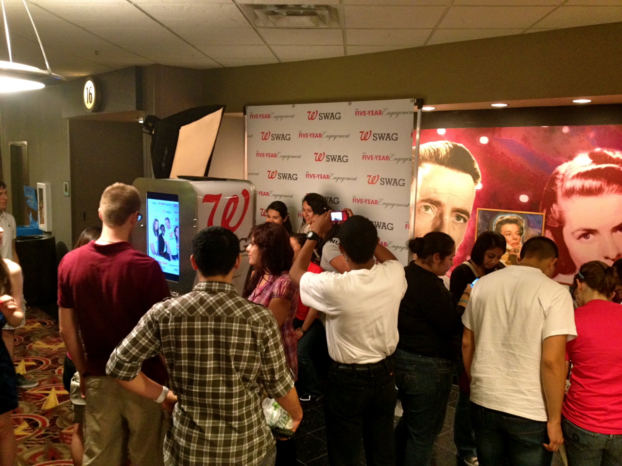 Booth 66 Texas Red Carpet Premier with Walgreens